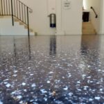 Garage floor coatings